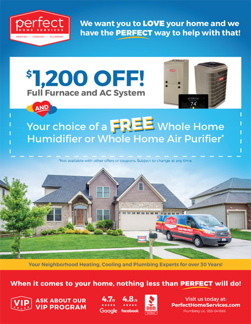 discount on full furnace and ac system