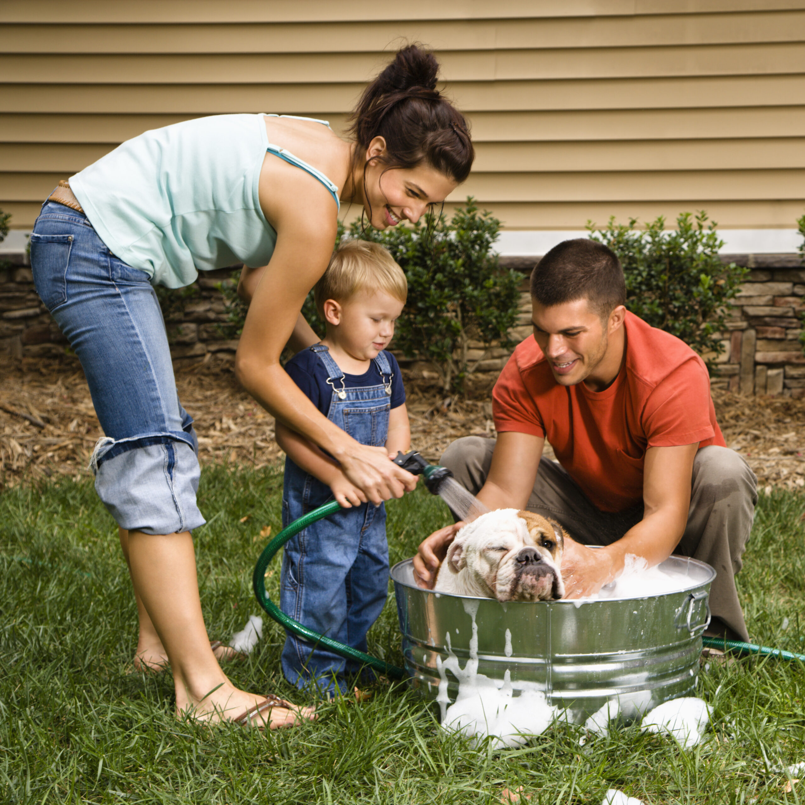 Satisfied Perfect Home Services plumbing customers.